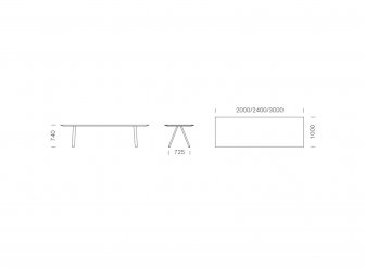 Стол ламинированный Arki-Table Outdoor