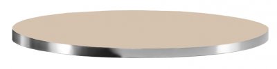 Laminate Chromed Edge Столешница круглая