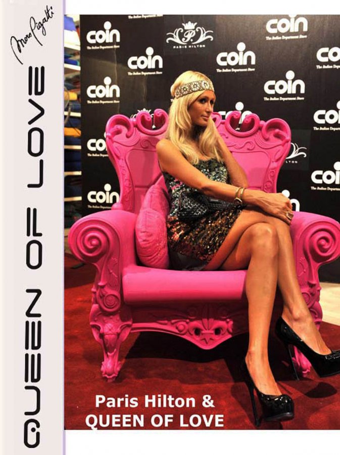 Кресло пластиковое Queen Of Love Pop
