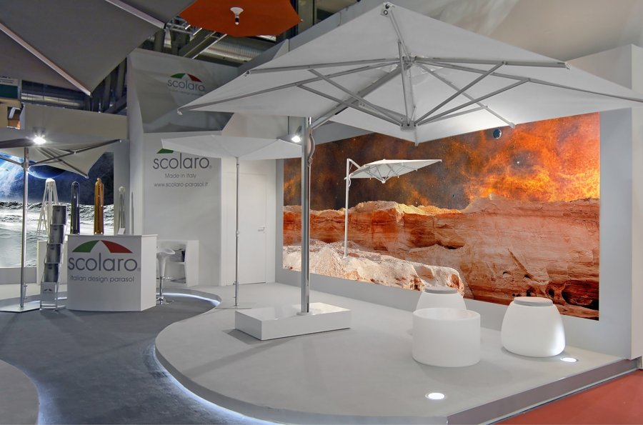 Зонт профессиональный Astro Spacegray