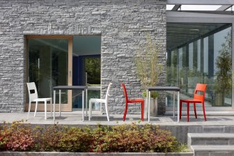 Стул пластиковый Scab Design Sai тортора