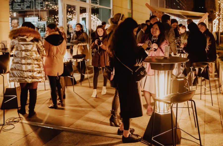 Подстолье-обогреватель барное Bistro Duo