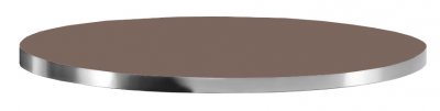 Laminate Chromed Edge Столешница круглая