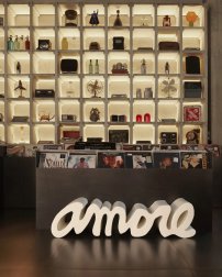 Скамья пластиковая дизайнерская Amore Pop