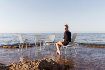 Кресло пластиковое Vondom Ibiza Basic слоновая кость