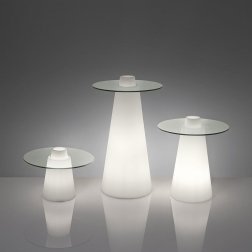 Стол пластиковый барный светящийся Peak Lighting