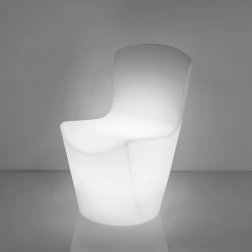 Стул пластиковый светящийся Zoe Lighting LED