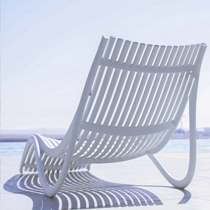 Лежак пластиковый Ibiza Basic