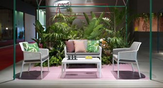 Диван пластиковый Net Bench
