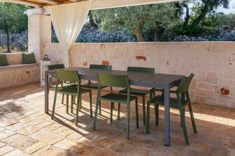 Стул пластиковый Nardi Trill Bistrot агава