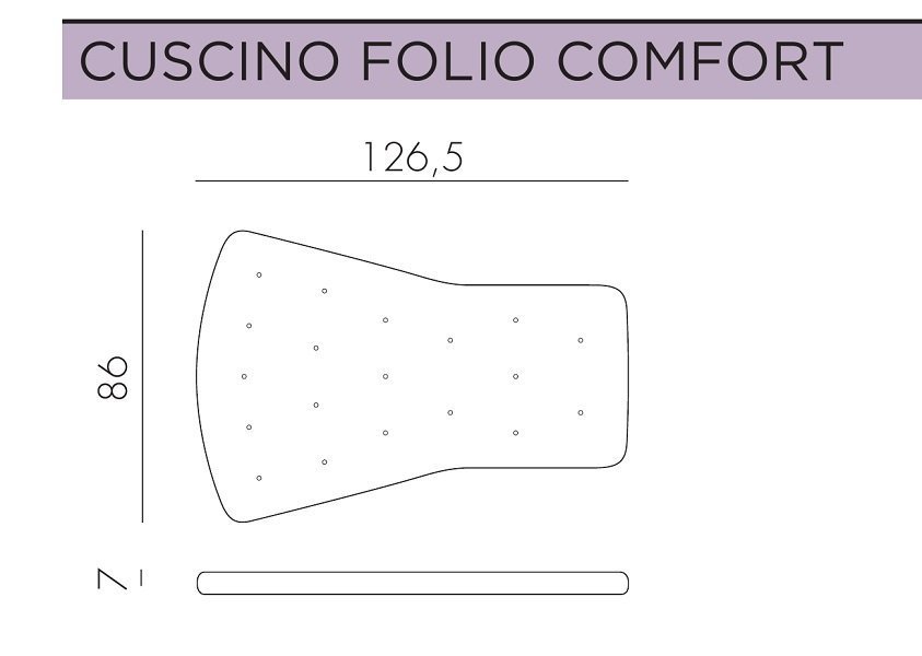 Комплект пластиковой мебели Folio Poggio