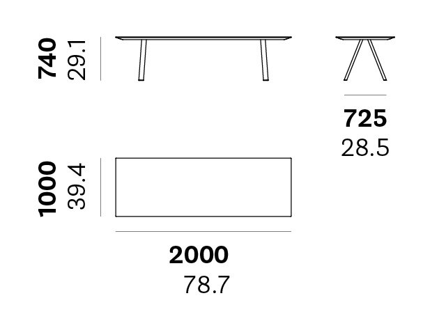 Стол керамический обеденный Arki-Table Outdoor