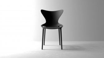 Стул пластиковый Vondom Love Basic черный