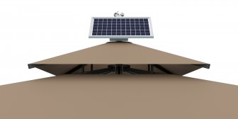 Зонт профессиональный 4х4 м Atlantic Solar