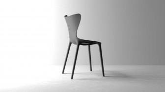 Стул пластиковый Vondom Love Basic черный