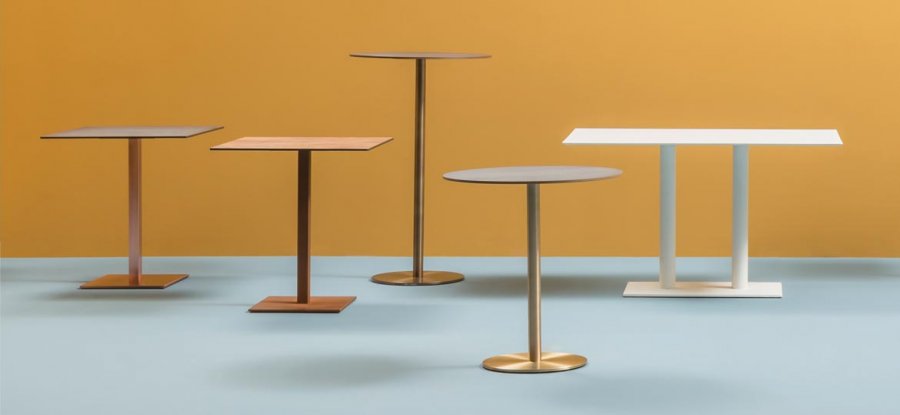 Подстолье металлическое барное Inox