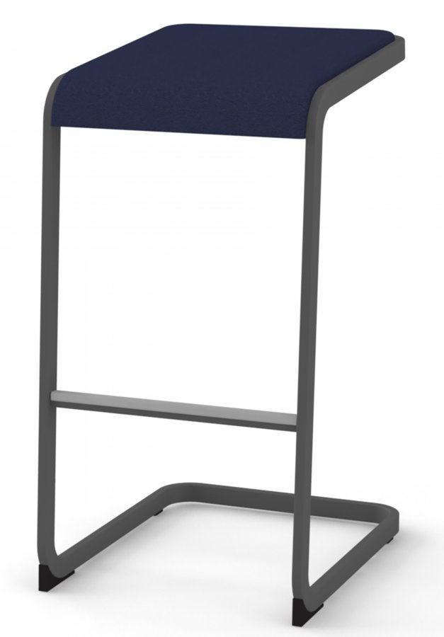 Табурет барный с обивкой Quadrifoglio C-stool