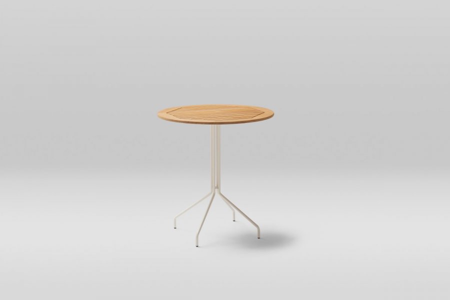 Столешница деревянная круглая Natural Teak