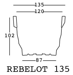 Кашпо пластиковое Rebelot
