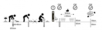 Крепление для установки зонта в грунт Tube For Planting-thumbs-Фото4