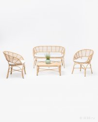 Комплект плетеной лаунж мебели Coconut