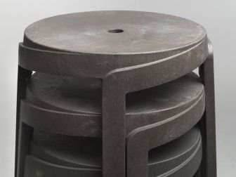Табурет пластиковый Nardi Stack Mini терра