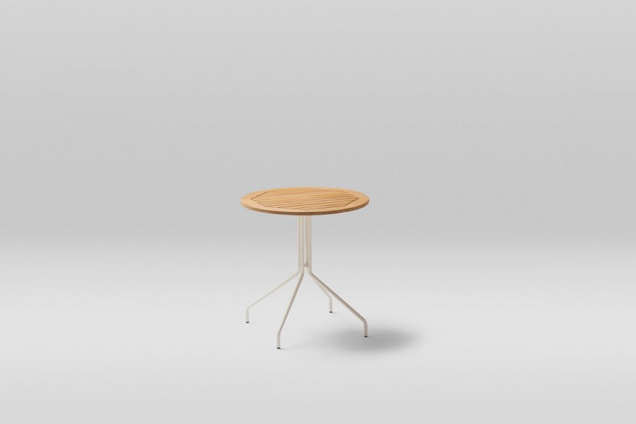 Столешница деревянная круглая Natural Teak