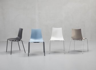 Стул пластиковый Zebra Technopolymer 4 Legs