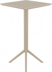 Комплект пластиковой барной мебели Sky Folding Bar 60 Air