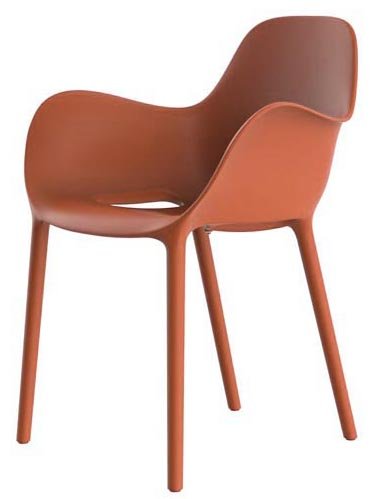 Кресло пластиковое Vondom Sabinas Basic глина