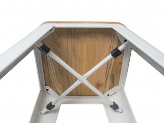 Табурет барный Tolix Wood Bar 75