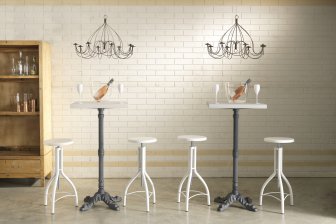 Табурет барный деревянный PF STILE Shabby