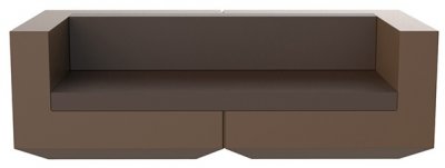 Vela Basic Диван пластиковый с подушками