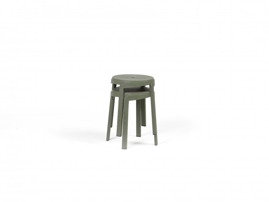 Табурет пластиковый Nardi Stack Mini кактус