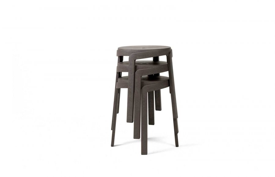 Табурет пластиковый Nardi Stack Mini терра