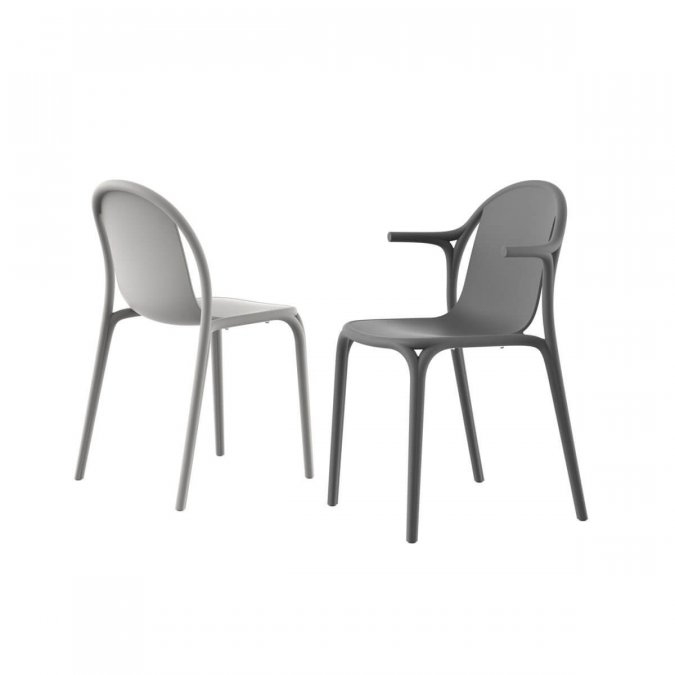 Стул пластиковый Vondom Brooklyn Basic тортора