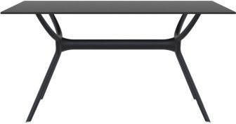Стол пластиковый Air Table 140, черный, 1400х800х740 мм