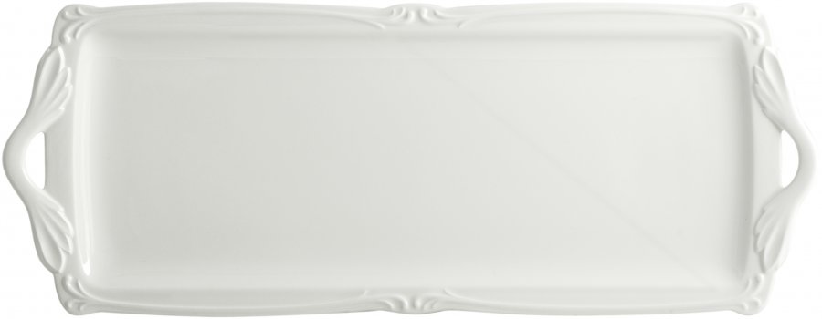 Блюдо прямоугольное Rocaille Blanc