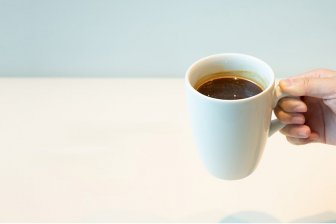 Кружка фарфоровая для латте