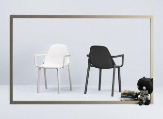 Кресло пластиковое Scab Design Piu антрацит