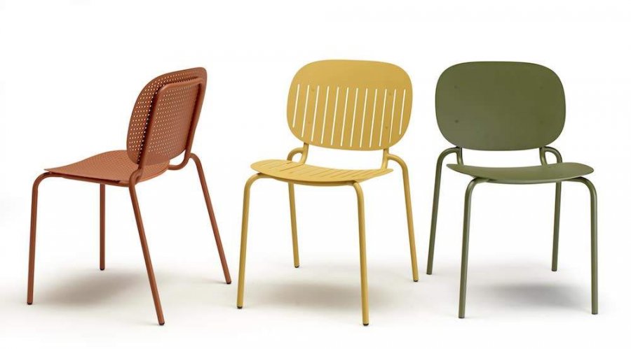 Стул металлический Scab Design Si-Si оливковый