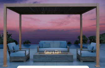 Пергола биоклиматическая 3х3 м моторизованная Tagliamento Pergola 120 Series