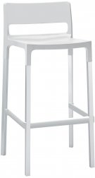 Стул барный пластиковый Scab Design Divo лен