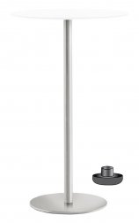 Подстолье металлическое барное Inox
