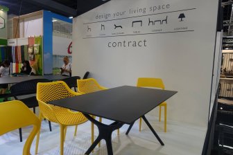 Кресло пластиковое Siesta Contract Air XL желтый