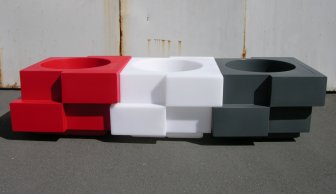 Кашпо пластиковое Cubic Yo Pop