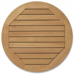 Столешница деревянная круглая Natural Teak