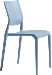 Стул пластиковый Scab Design Sirio голубой