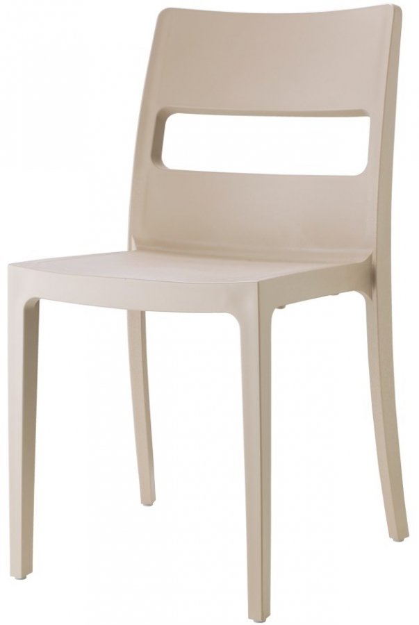 Стул пластиковый Scab Design Sai Go Green тортора