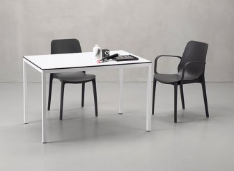 Кресло пластиковое Scab Design Ginevra антрацит